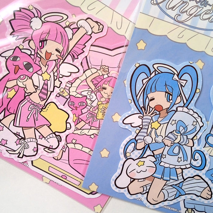 GOODNIGHT ANGELS STICKERS – INVADER DARLING