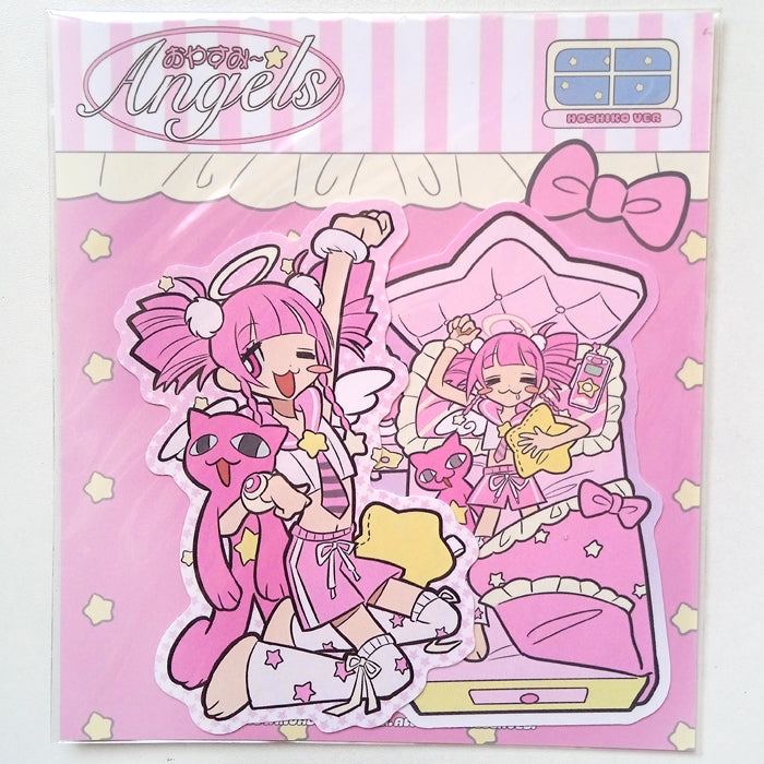 GOODNIGHT ANGELS STICKERS – INVADER DARLING