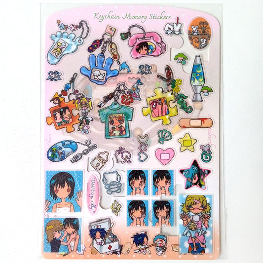 KEYCHAIN MEMORY STICKERS β SUNONEBIRD