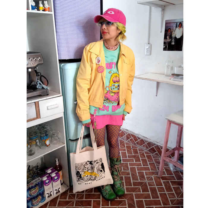 NO MORE HUMANS TOTE BAG – INECHI