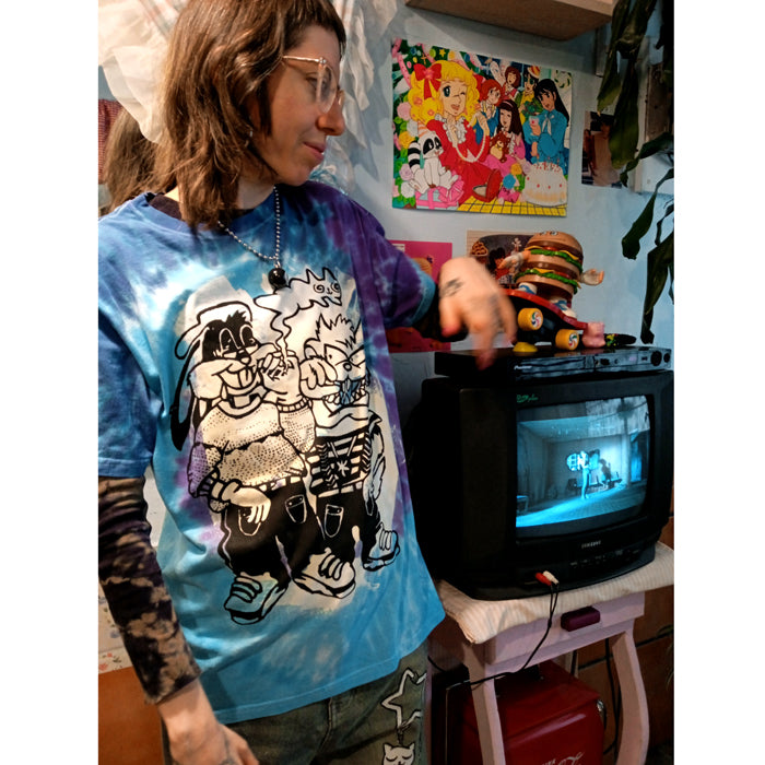 OLD-SCHOOL STYLE GATOSHOP TIE-DYE TSHIRT
