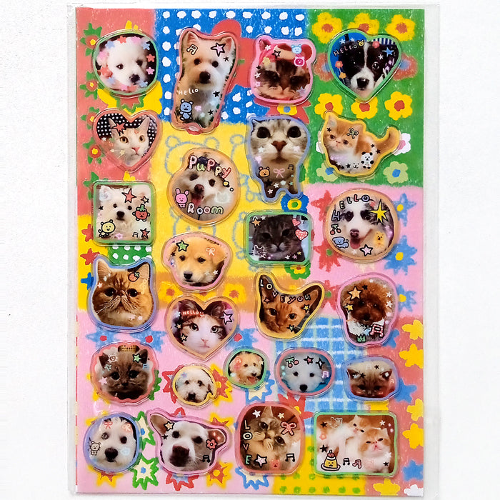 PET DOODLE BUBBLES 3D STICKERS – TOMATO BEAR