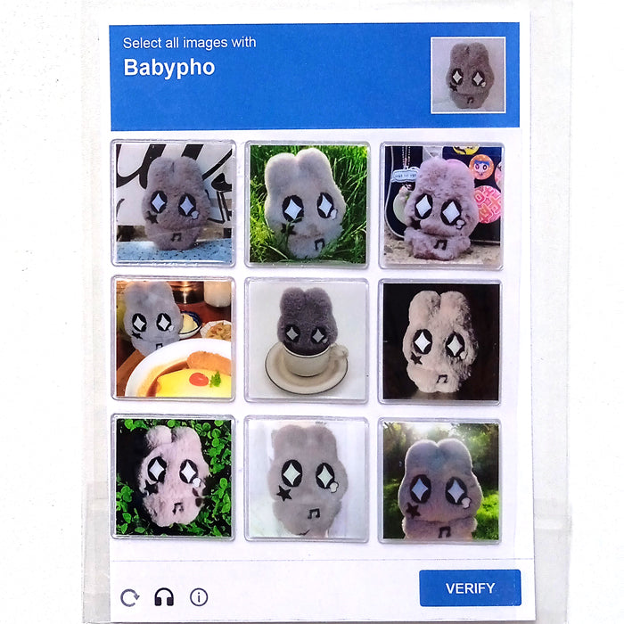 BABYPHO 3D CAPTCHA STICKERS – MEITING