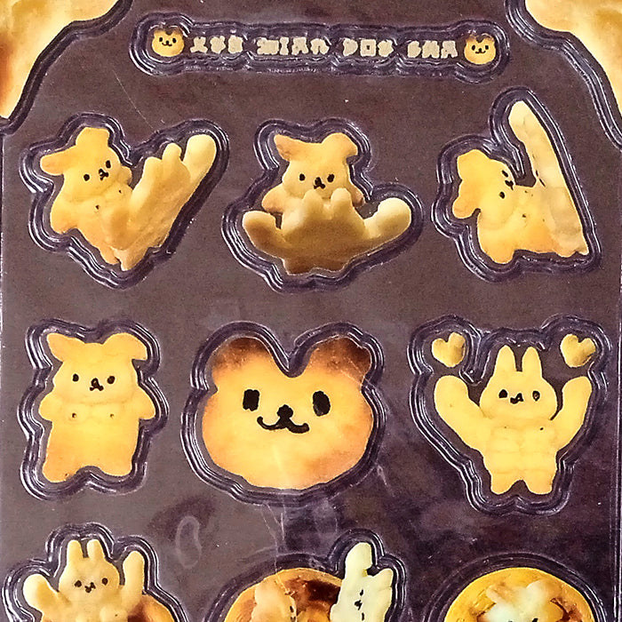 BEAN PASTE BEARS 3D STICKERS – XUE MIAN DOU SHA