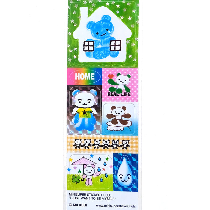 I JUST WANT TO BE MYSELF STICKERS – MILKBBI