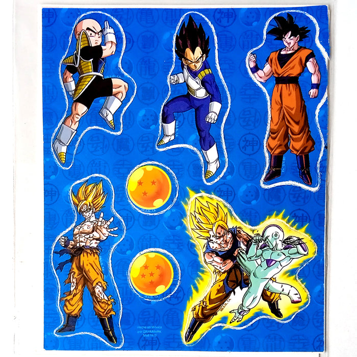 DRAGON BALL STICKERS ★ BLUE / YELLOW