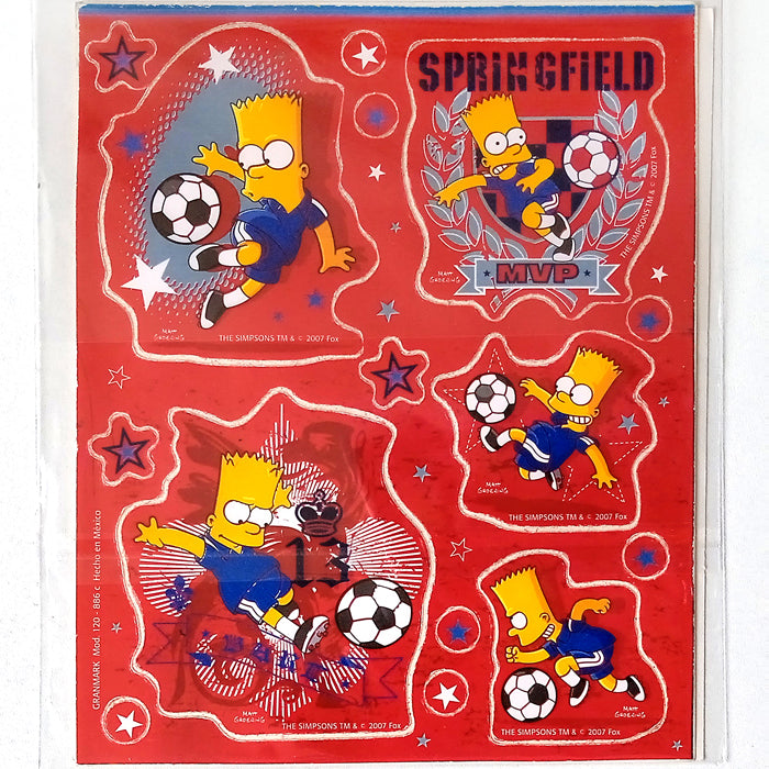 SIMPSONS STICKERS ★ FOOTBALL