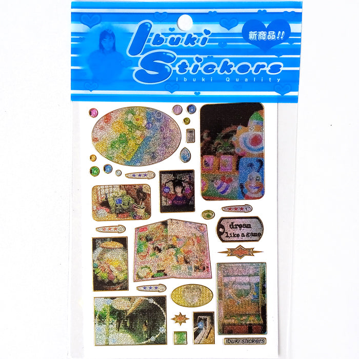 DREAM LIKE A GAME STICKERS – IBUKI