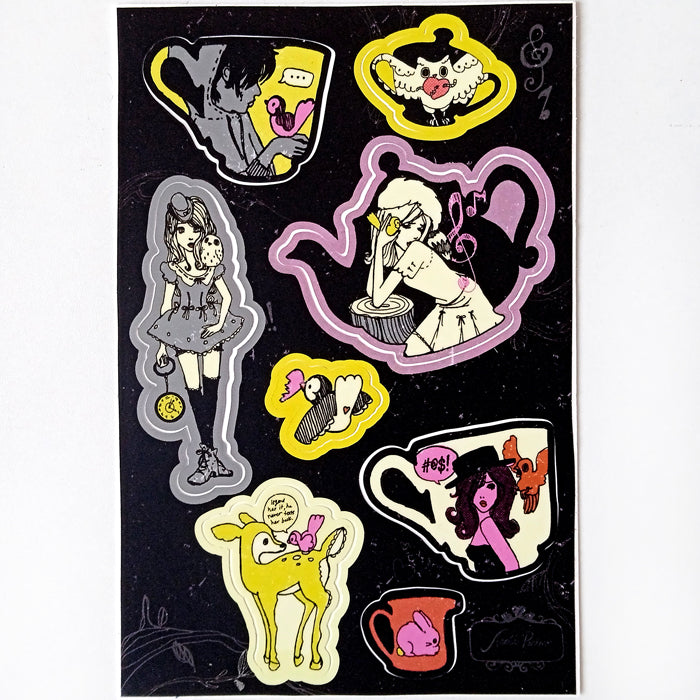 SPILT TEA STICKERS – ANALISE KEILANI