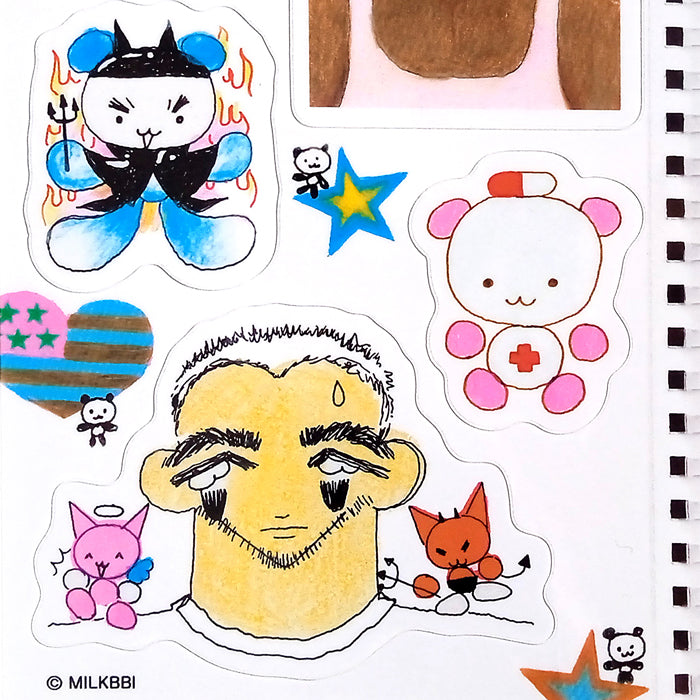 IN MY SKETCHBOOK STICKERS ★ A – MILKBBI