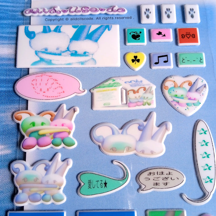 SOFT HOUSE 3D STICKERS – ALLDOLLSCODE