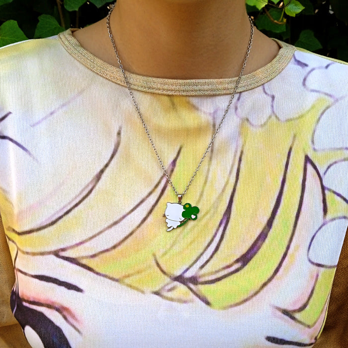 CLOVER NECKLACE ★ YELLOW CAT – SUNONEBIRD