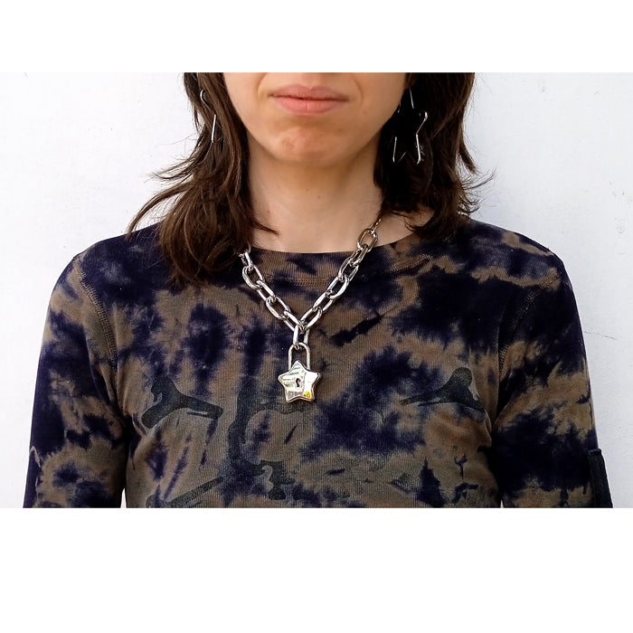PUNK STAR LOCK CHAIN