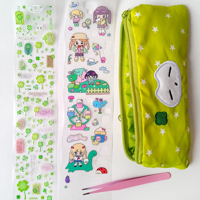 STICKER ROLL BAG ★ CLOVER
