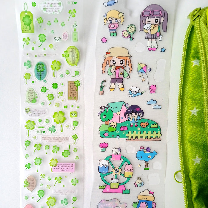 STICKER ROLL BAG ★ CLOVER
