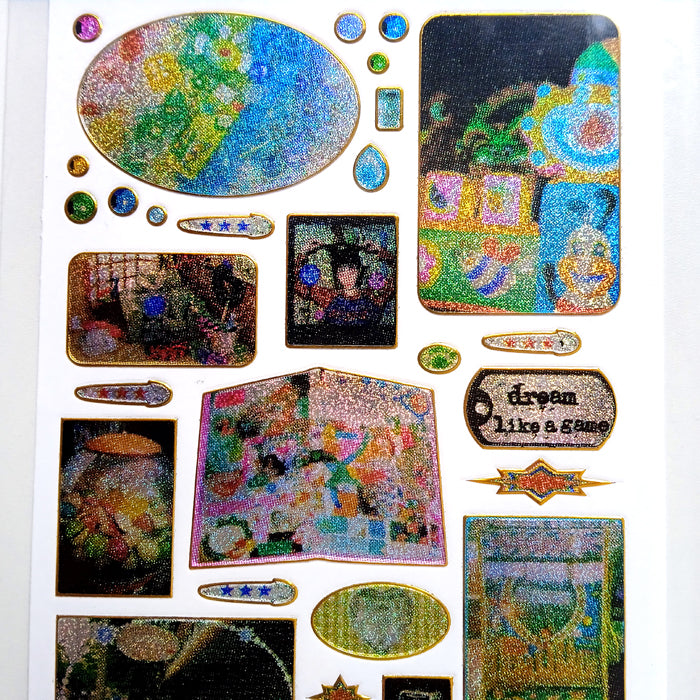 DREAM LIKE A GAME STICKERS – IBUKI