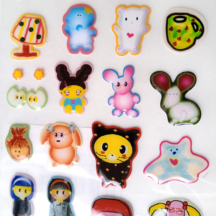 DOODLE 3D STICKERS – ISNO MART