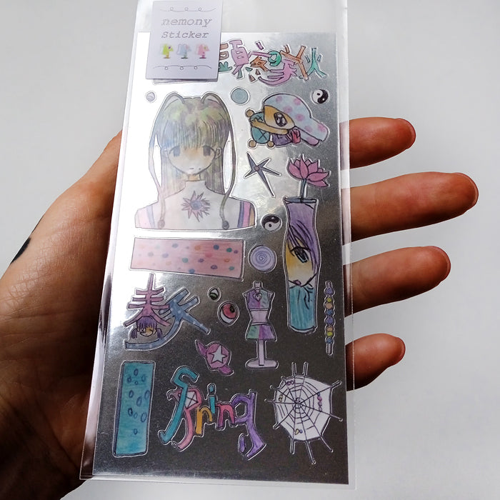FORGET ME NOT STICKERS ★ SPRING – NEMONY