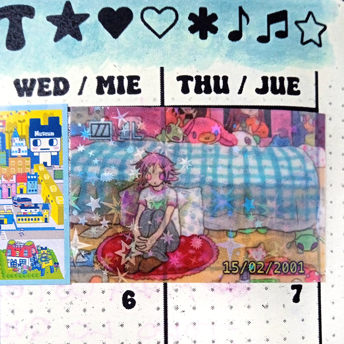 FADED MEMORY STICKER ROLL – OLIWA