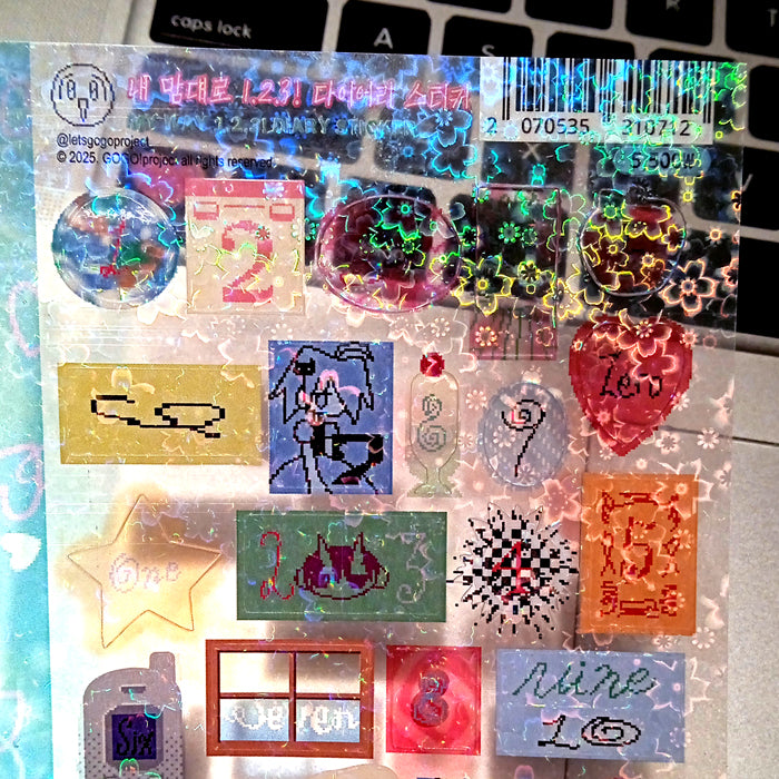 MY WAY! DIARY STICKERS – GOGO! PROJECT