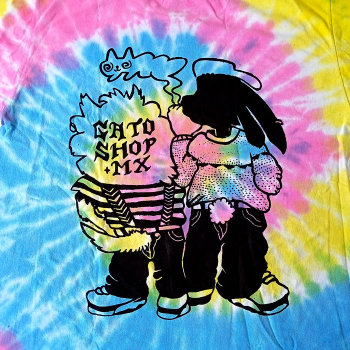 OLD-SCOOL TOONS TIE-DYE TSHIRT