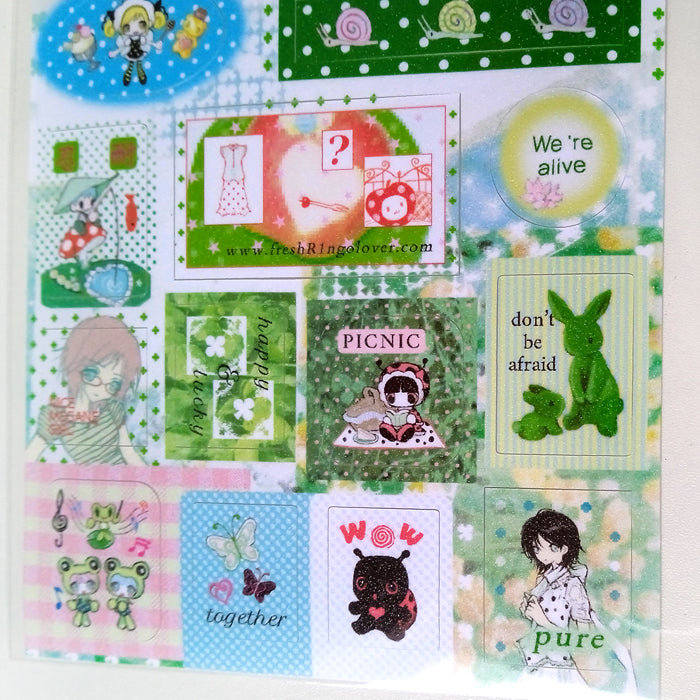 PURE FRESH COLOR STICKERS – WASA
