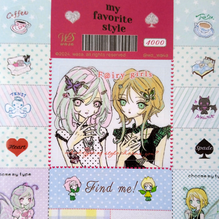 MY FAVORITE STYLE STICKERS – WASA