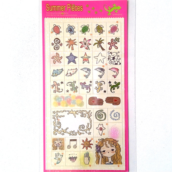 SUMMER PIECES STICKERS – ANKK