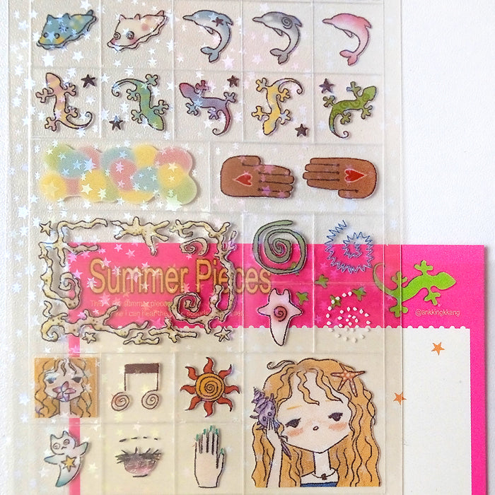 SUMMER PIECES STICKERS – ANKK