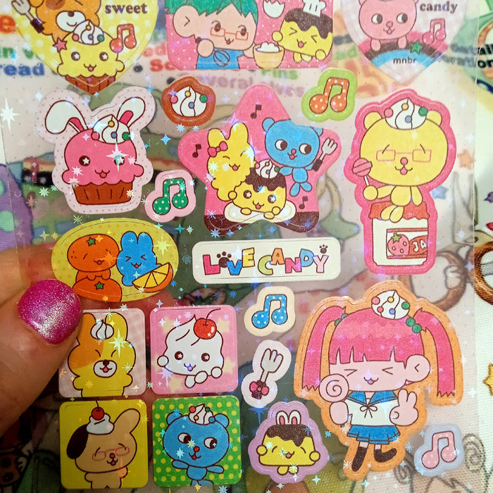 LOVE CANDY STICKERS – MONANBEAR