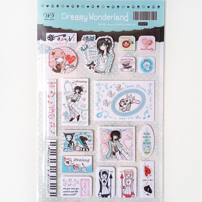 DREAMY WONDERLAND STICKERS – WASA