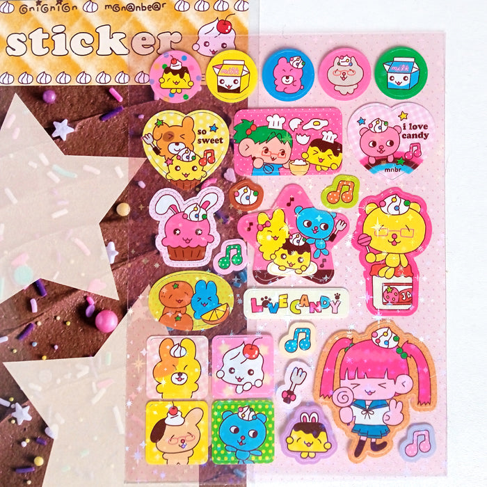 LOVE CANDY STICKERS – MONANBEAR