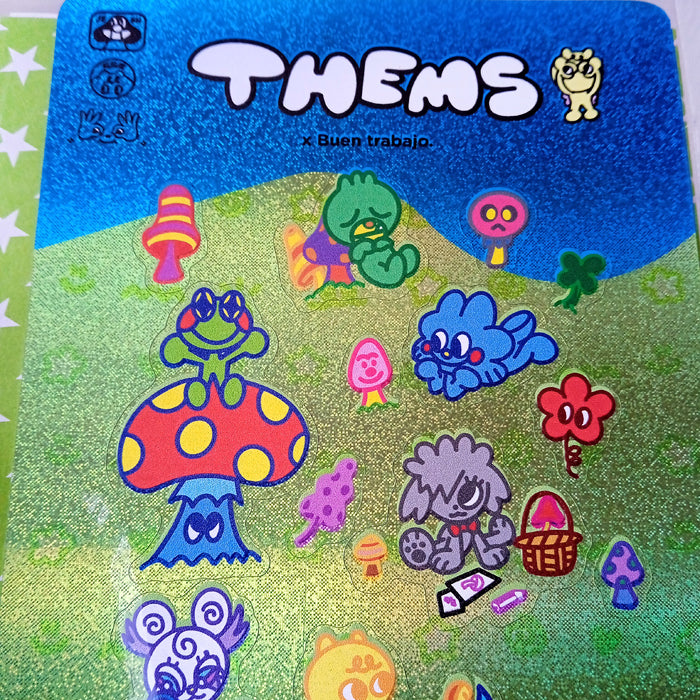 THEMS STICKERS – JESH