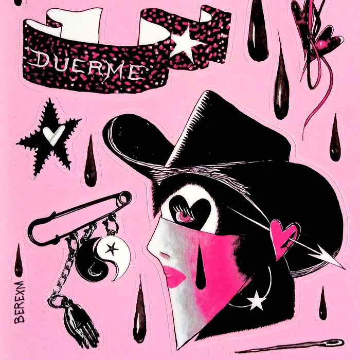 DUERME STICKERS – BERE MEDINA