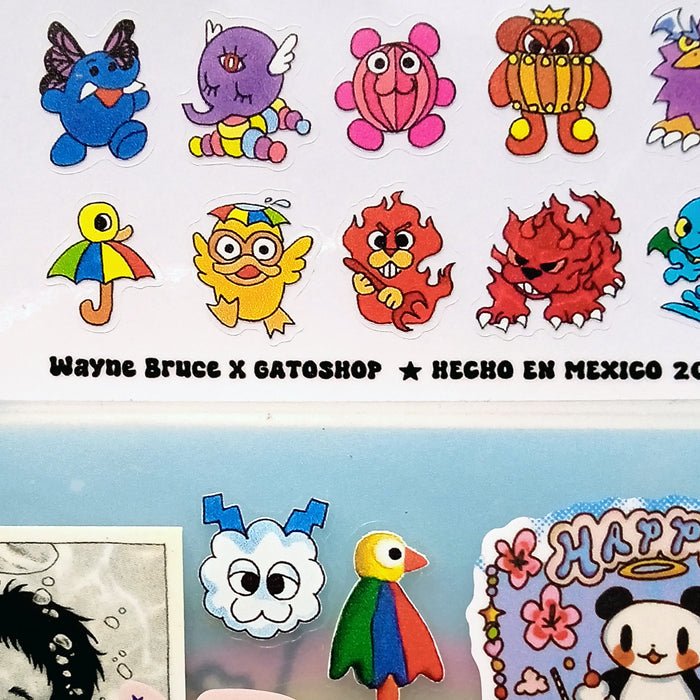 SPECIAL CHARACTER STICKERS – WAYNE BRUCE
