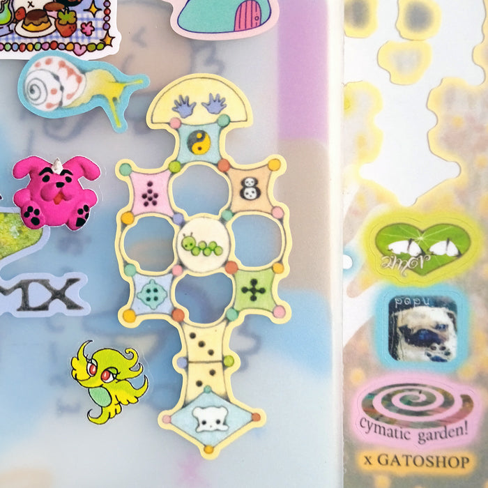 HOME SWEET HOME STICKERS – CYMATIC GARDEN