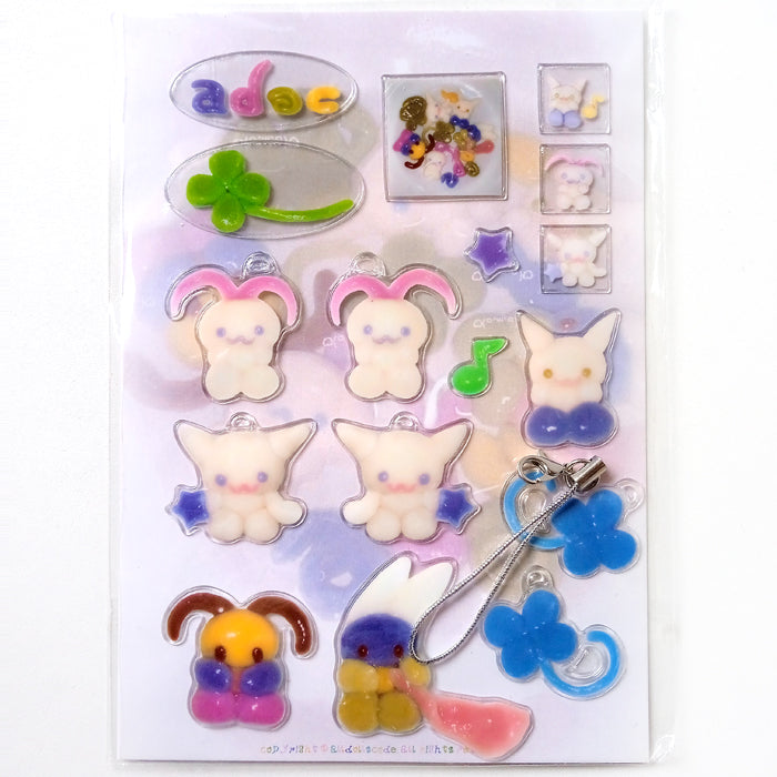 3D JELLY KEYCHAIN STICKERS – ALLDOLLSCODE