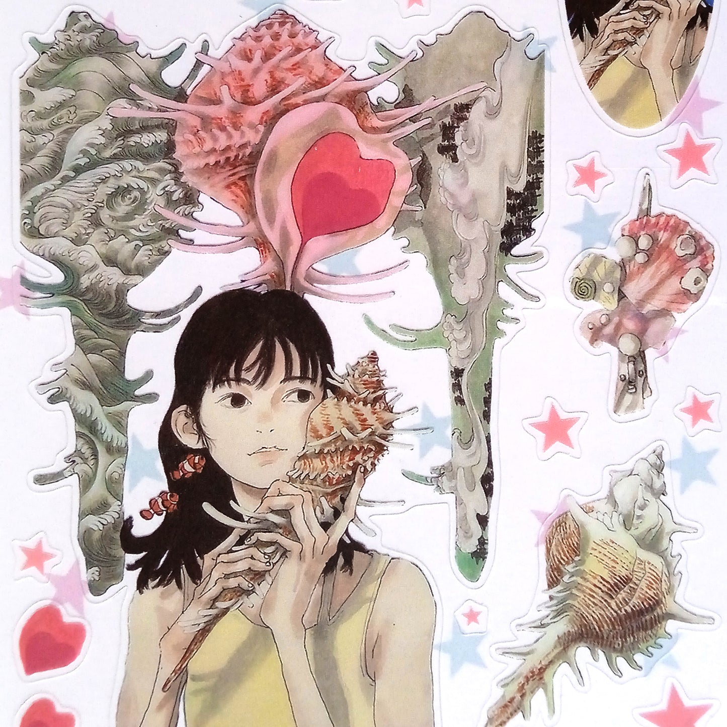 SEA SHELL STICKERS – XING BAORONG
