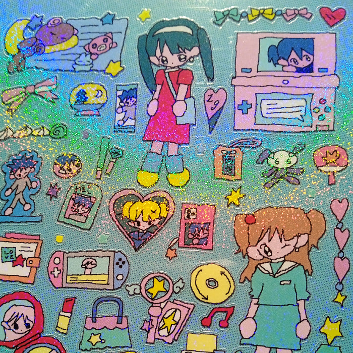 GIRL DATE STICKERS – CREAMHONEY