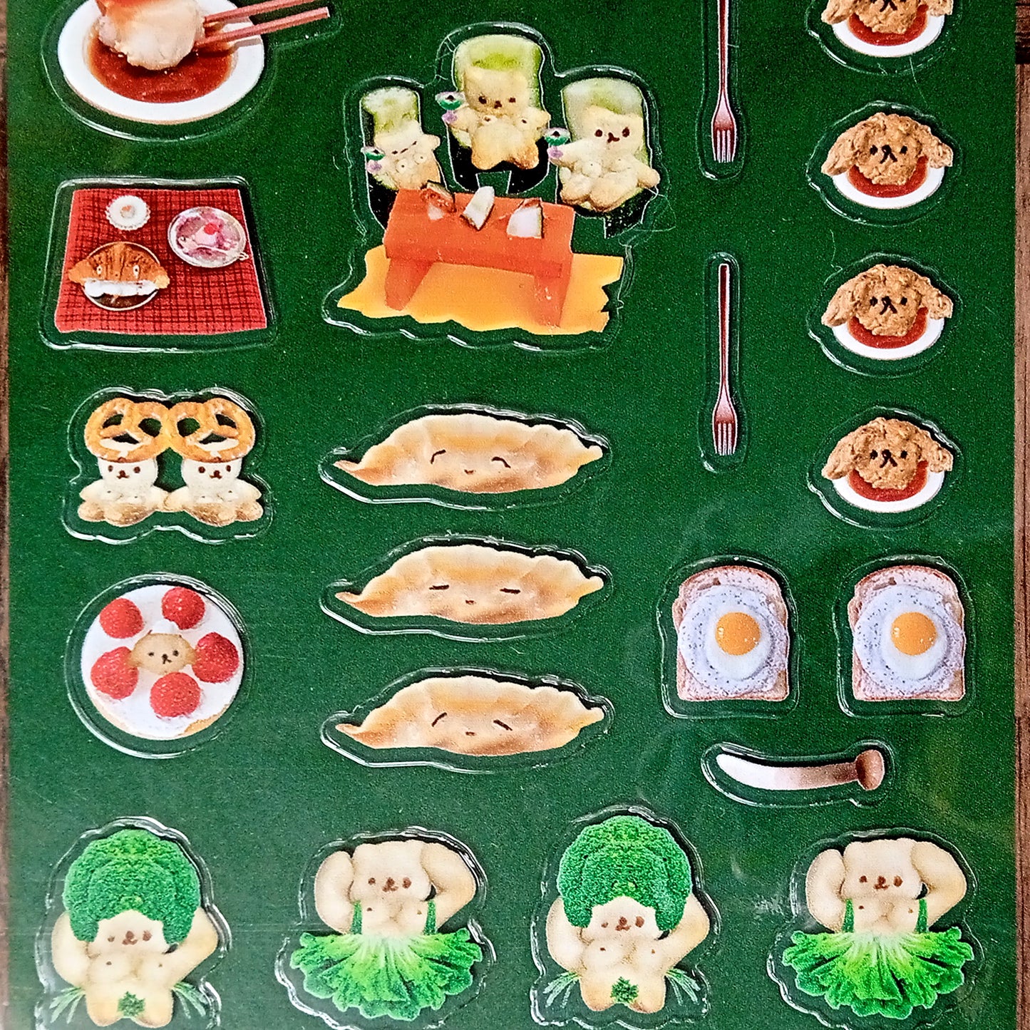 VEGGIES & DUMPLINGS STICKERS – XUE MIAN DOU SHA
