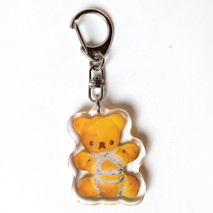 SHIBARI BEAR KEYCHAIN – XUE MIAN DOU SHA