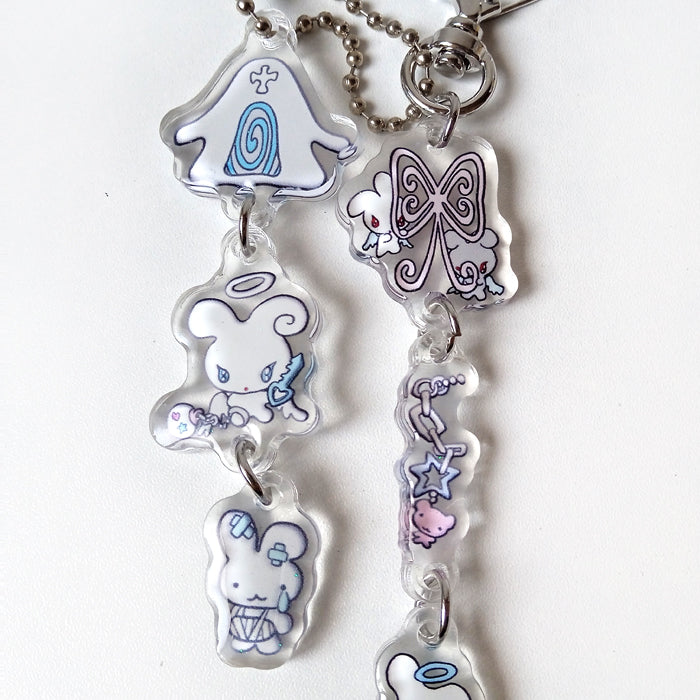 BUNNY HEAVEN KEYCHAIN – SUNONEBIRD