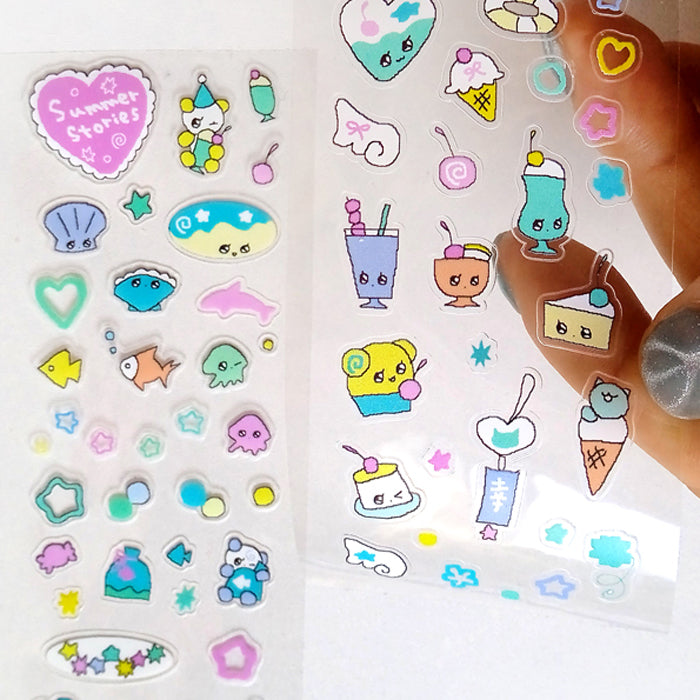 SUMMER STORIES STICKERS – CREAMHONEY