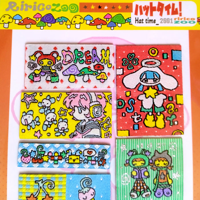 FABRIC LABEL STICKERS – RIRICOZOO