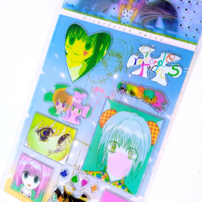 THAT SUMMER AT THE POOL 3D STICKERS – DISORDERED TWINS