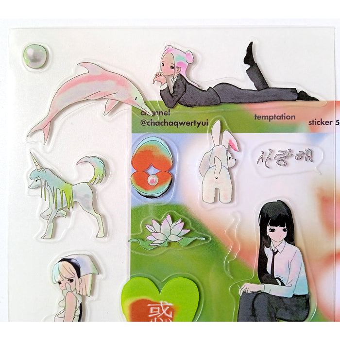 TEMPTATION STICKERS – CHANNEL
