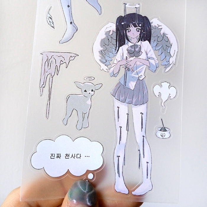 REAL ANGEL STICKERS – CHANNEL