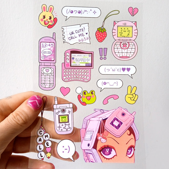 CALL ME STICKERS – SVV ART