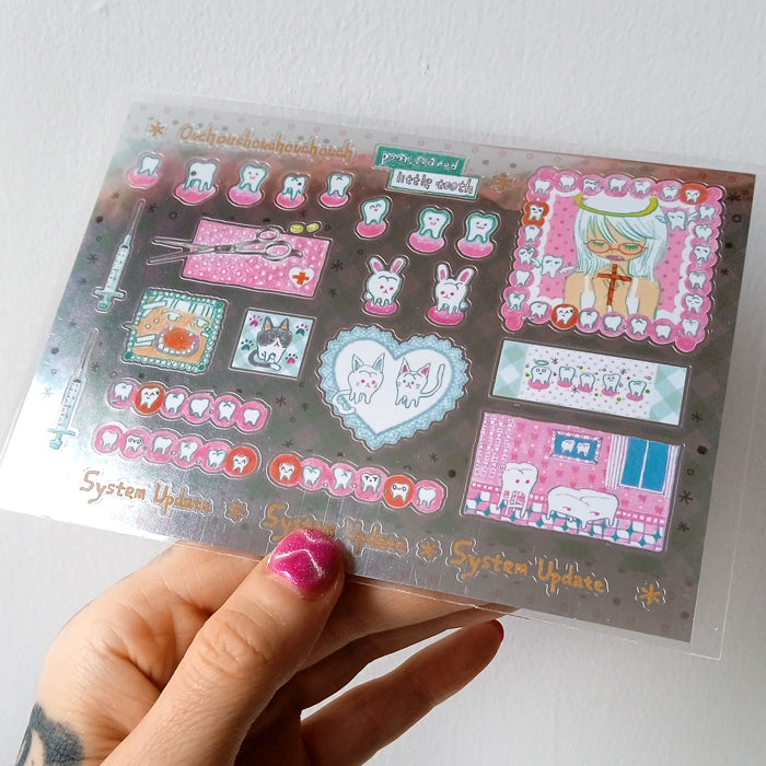 LITTLE TOOTH STICKERS – OOOCTOPUS
