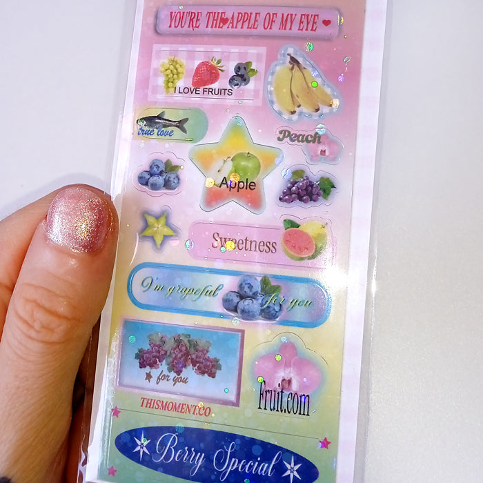 TROPICAL FRUITS STICKERS – THIS MOMENT